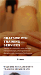 Mobile Screenshot of chatsworthtraining.co.uk